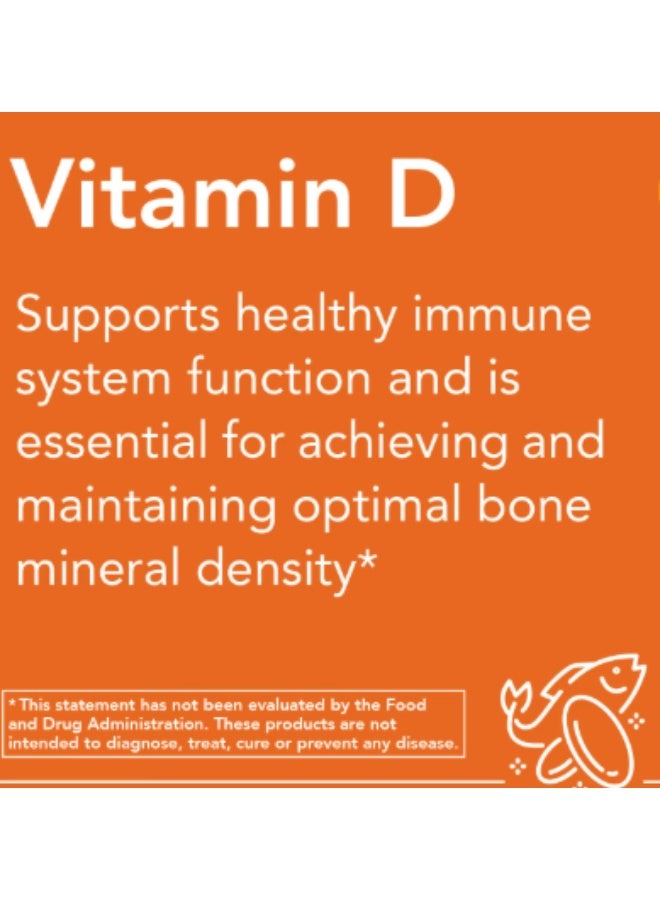 ناو فودز، فيتامين د-3، 2000 وحدة دولية، 30 كبسولة هلامية - Image 3